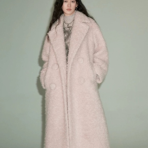 Sakura Pink Winter Coat - Picture 6 of 6
